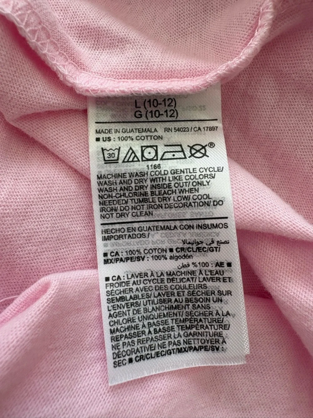 Old Navy Girls Pink Mario Kart Character Graphic Tee NWT Size Large(10/12)